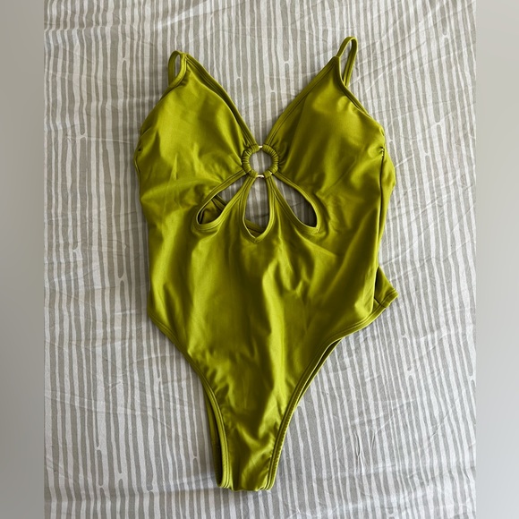wild fable Other - green cutout swimsuit